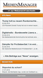 Mobile Screenshot of medienmanager.at